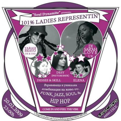 101% Ladies Representin'