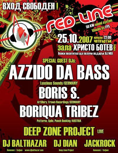 Azzido Da Bass / Boris S. / Boriqua Tribez