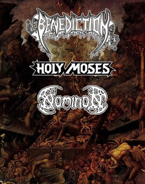 Benediction / Holy Moses / Nominon