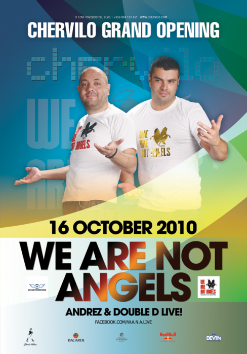 Chervilo Grand Opening/ We Are Not Angels Andrez & Double D live