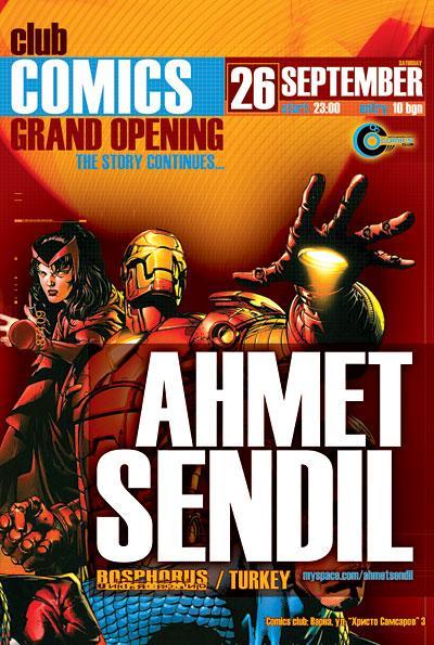 Club Comics Grand Opening