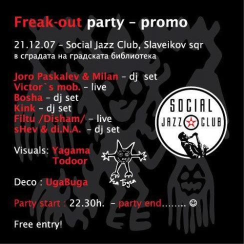 Freak-out party-promo
