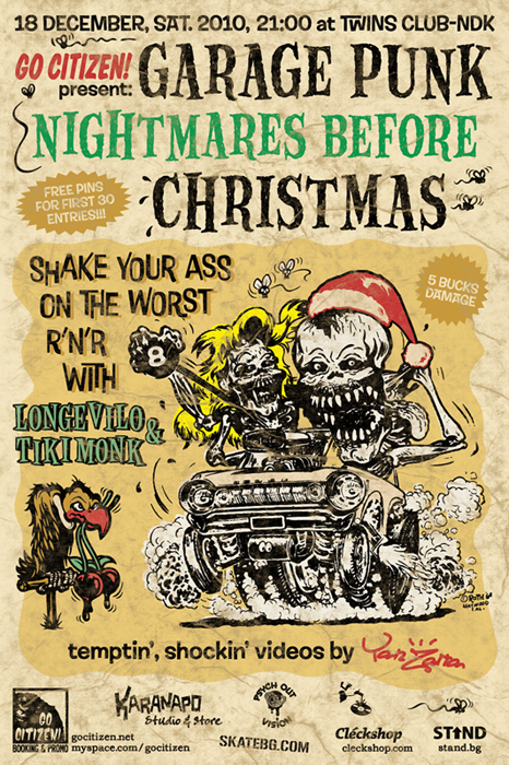 Garage Punk Nightmares Before Christmas