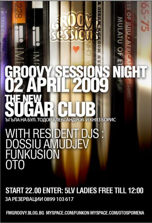 Groovy Sessions Night