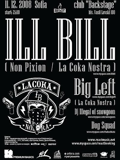 Ill Bill / Big Left - Отменено