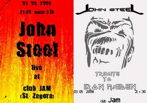 John Steel tribute to Iron Maiden!