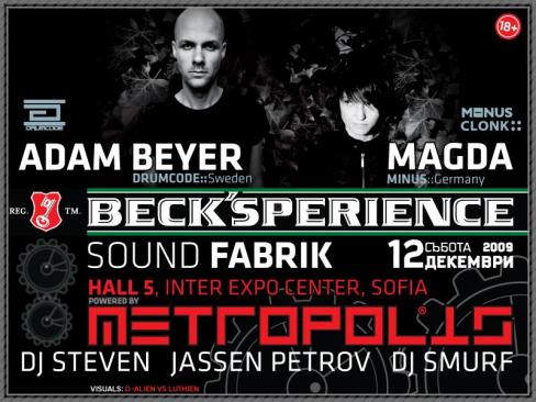 Metropolis: Adam Beyer / Magda