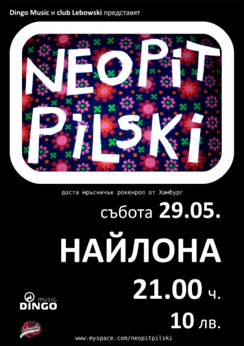 Neopit Pilski /Hamburg/ Live @ Nylona, Plovdiv