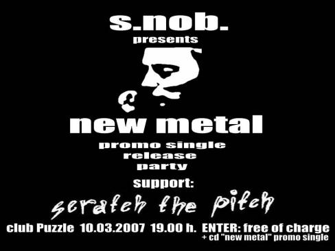 "New Metal" - Release party