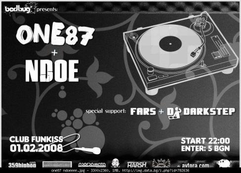 One87 / Ndoe / Fars / DJ Darkstep