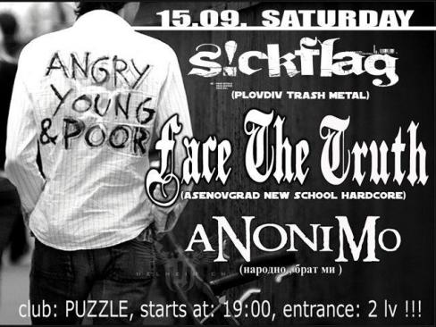 S!ckflag / Face The Truth / Anonimo