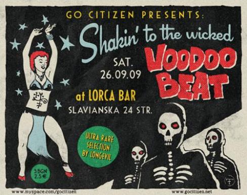 Shakin' to the wicked Voodoo Beat