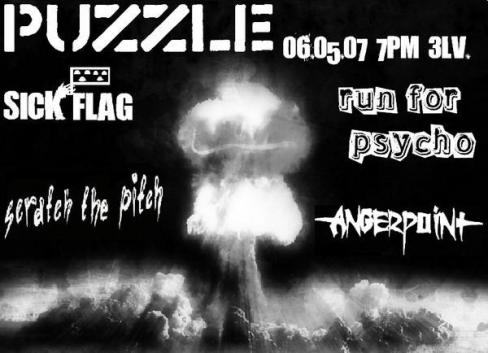 Sick Flag / Scratch the Pitch / Run For Psycho / Angerpoint
