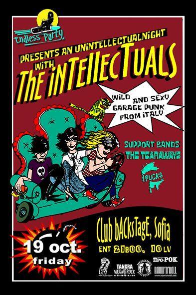 The Intellectuals / The Tearaways / Pucks