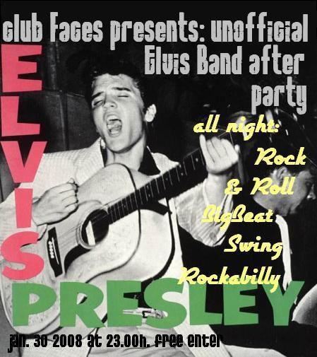 Unofficial Elvis Band After Party