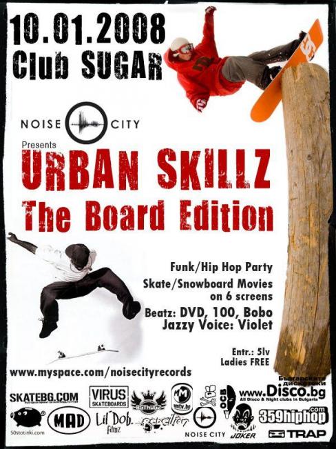 Urban Skillz - The Board Edition