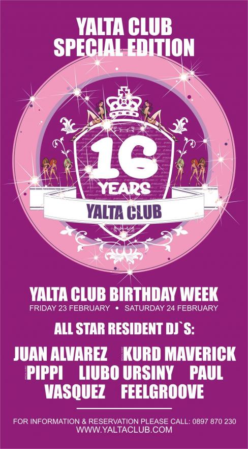 Yalta Club Birthday Week