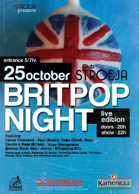 Britpop Night Live