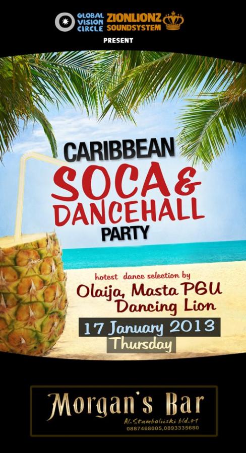 Carribean Soca & Dancehall Party