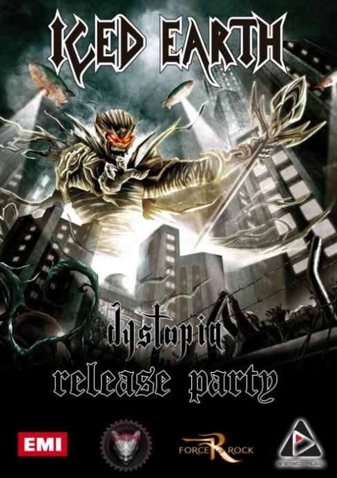 Iced Earth - Dystopia release party