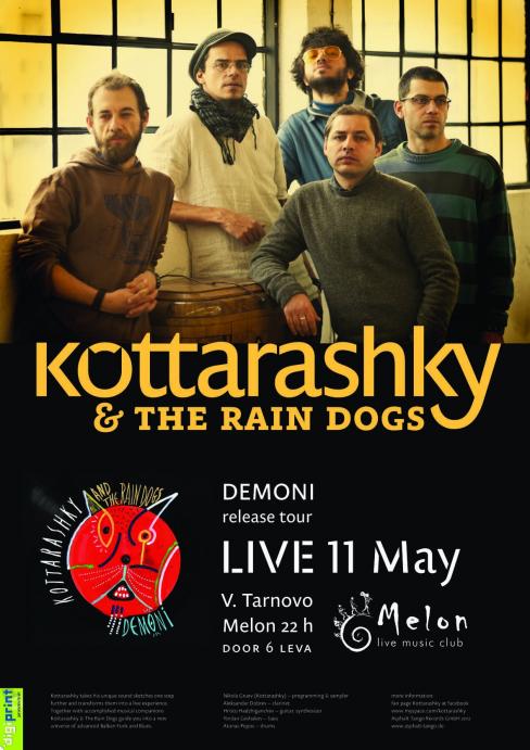 Kottarashky & The Rain Dogs - Bulgarian DEMONI Tour