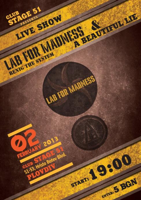 Lab For Madness / A Beautiful Life