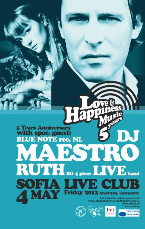 Love & Happiness Music 5 Years with DJ MAESTRO & RUTH