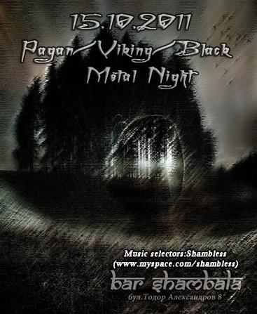 Pagan / Viking / Black Metal Night