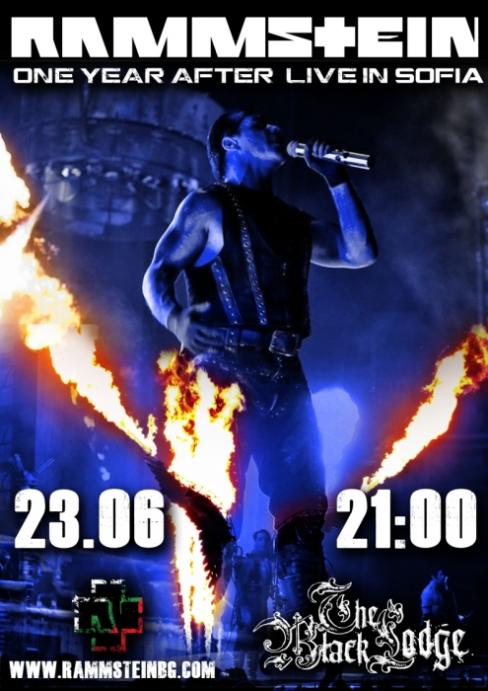 Rammstein One Year After Live in Sofia