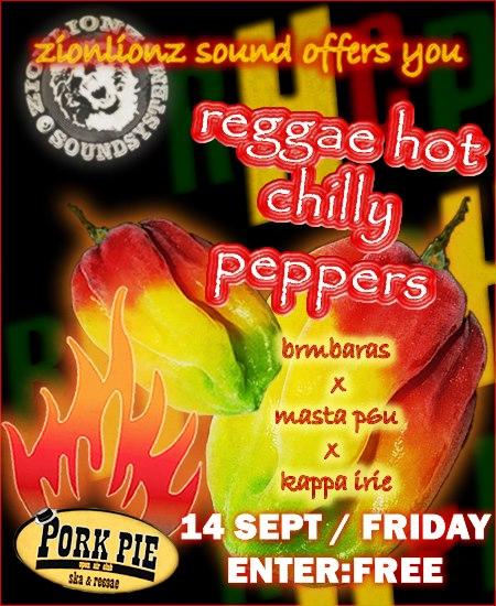 Reggae Hot Chilly Peppers