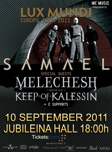 Samael / Keep of Kalessin / Melechesh