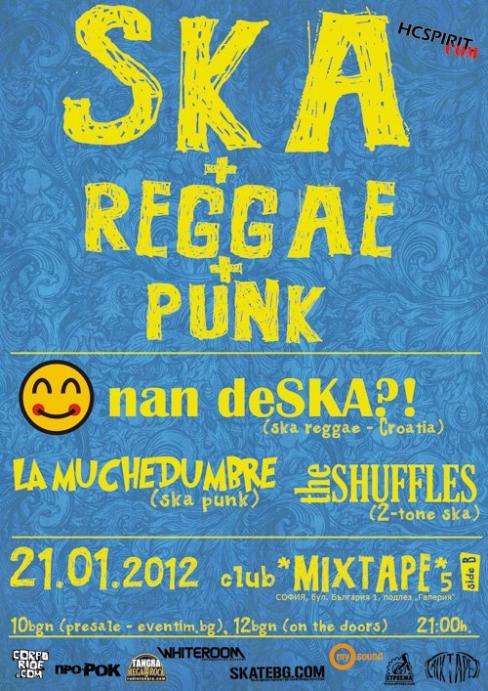 Ska + Reggae + Punk
