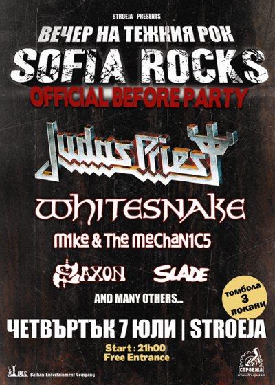 Sofia Rocks 2011 - official before party